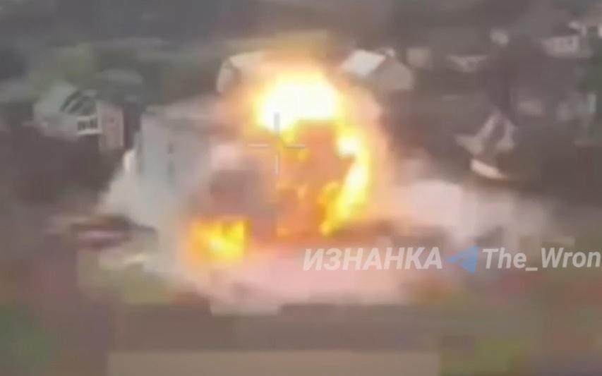 Hệ thống TOS Nga khai hỏa: C&ocirc;ng sự Ukraine gần Vilcha hứng đ&ograve;n rocket nhiệt &aacute;p hủy diệt - Ảnh 1.