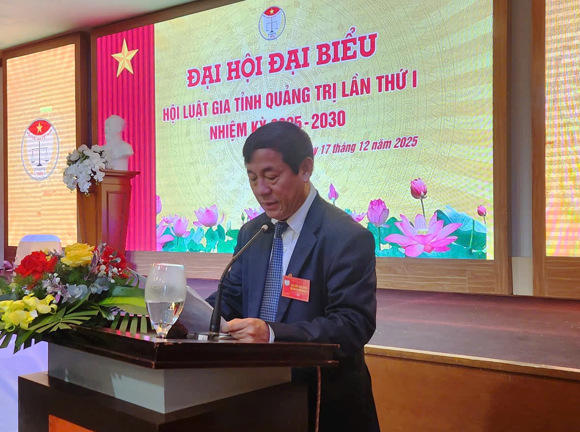 Đại hội đại biểu Hội Luật gia tỉnh Quảng Trị lần thứ I, nhiệm kỳ 2025 – 2030- Ảnh 5.