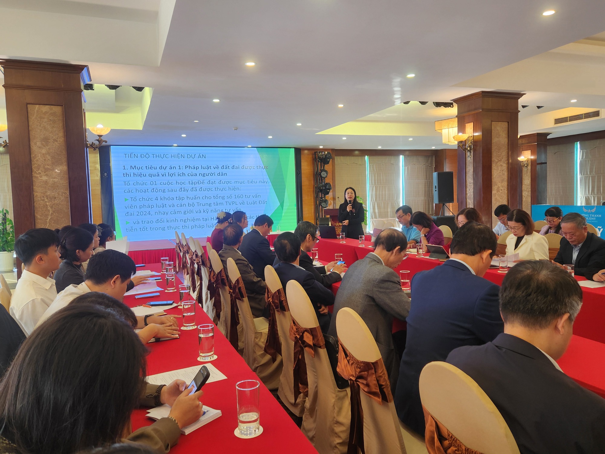 Tổng kết dự án hỗ trợ người dân tiếp cận pháp luật đất đai và giúp phạm nhân tái hòa nhập cộng đồng- Ảnh 3.