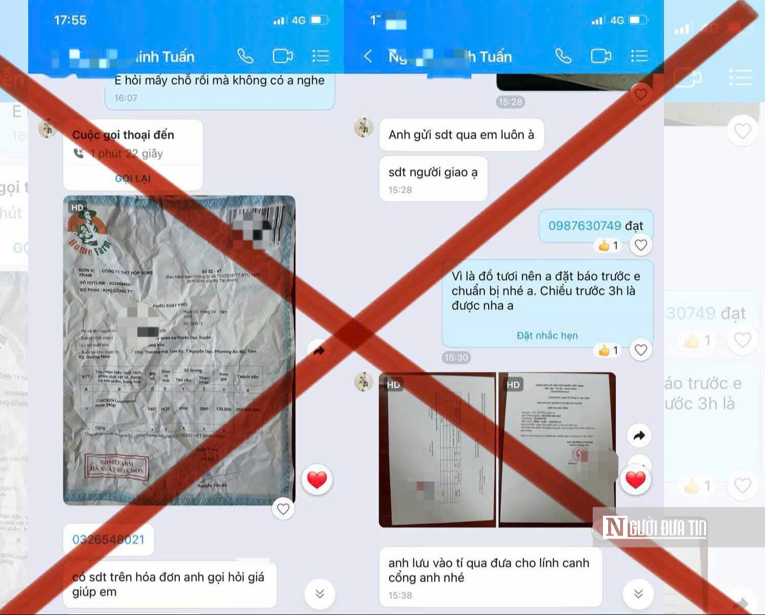 Bóc trần chiêu trò mạo danh cán bộ quân đội, nhắm vào cơ sở kinh doanh nhỏ lẻ - Ảnh 1.