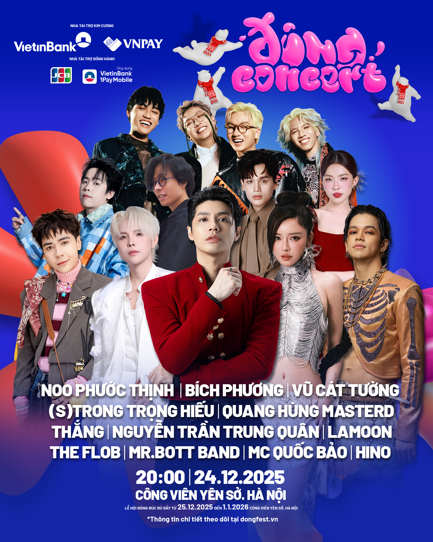 Lộ diện dàn nghệ sĩ "khuấy đảo" Đông Concert 2025 - Ảnh 1.