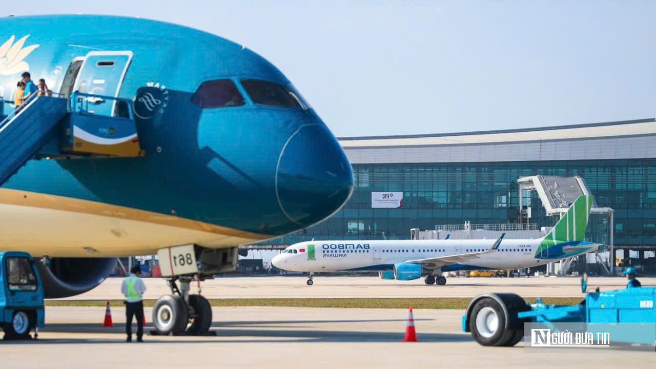 Khoảnh khắc s&acirc;n bay Long Th&agrave;nh ch&iacute;nh thức &ldquo;mở cửa bầu trời&rdquo; đ&oacute;n chuyến bay đầu ti&ecirc;n- Ảnh 6.