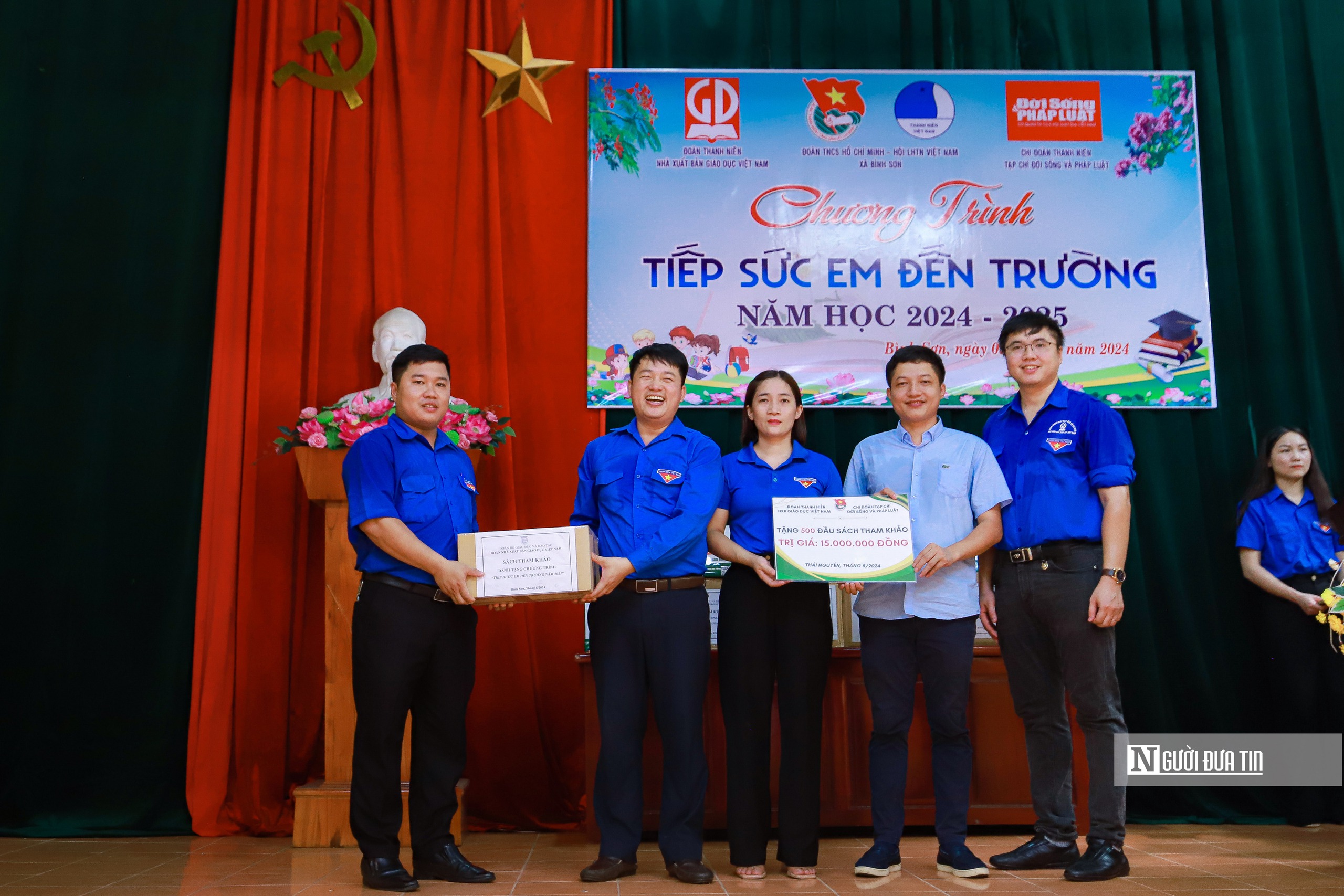 Nhiều chương trình thiện nguyện của Đoàn thanh niên NXB Giáo dục Việt Nam hướng về cộng đồng - Ảnh 3.