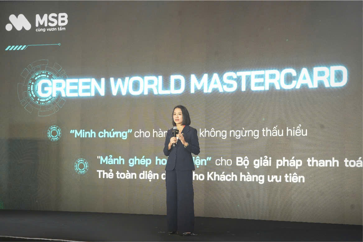 MSB Mastercard green world: Hành trình xanh cho những nhà lãnh đạo tiên phong - Ảnh 3.