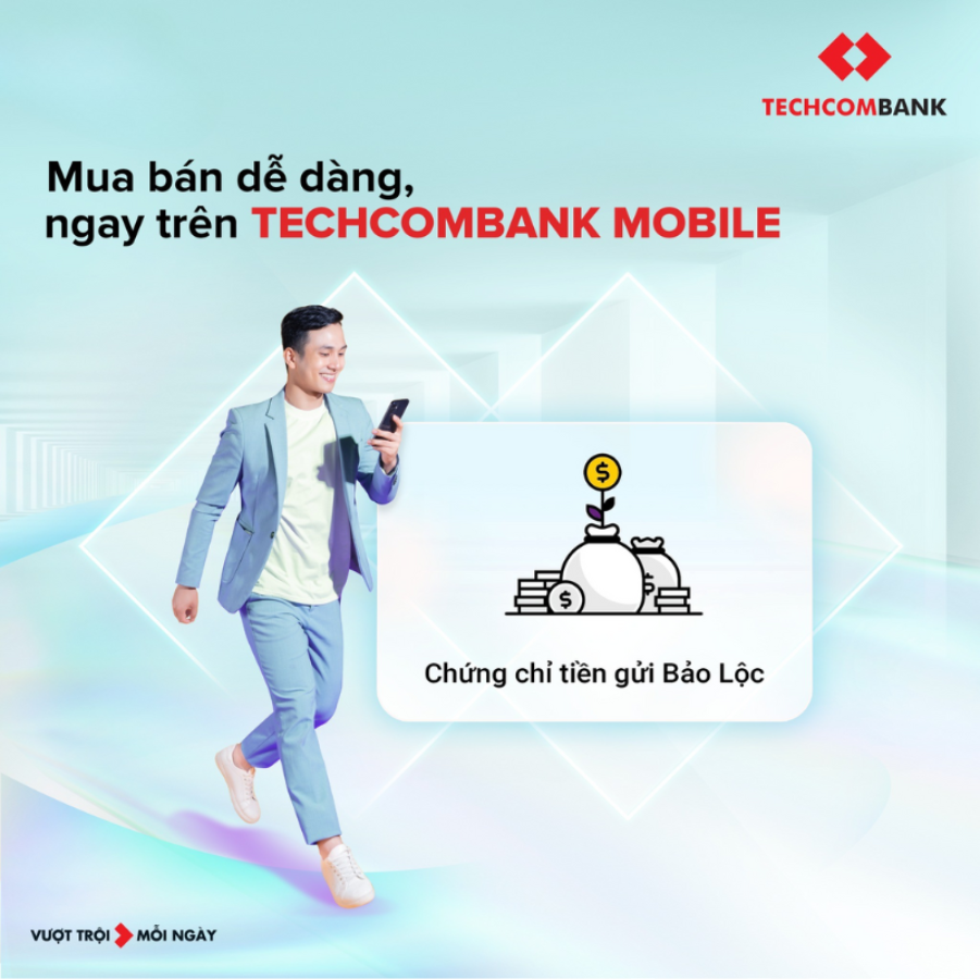 Chứng chỉ tiền gửi Bảo Lộc Techcombank - Sở hữu càng lâu, lợi suất càng hấp dẫn - Ảnh 2.