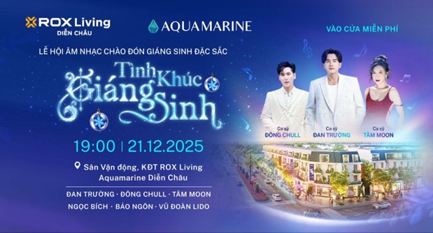 “Tình khúc Giáng Sinh” – lễ hội âm nhạc gắn kết cộng đồng tại Diễn Châu - Ảnh 1.