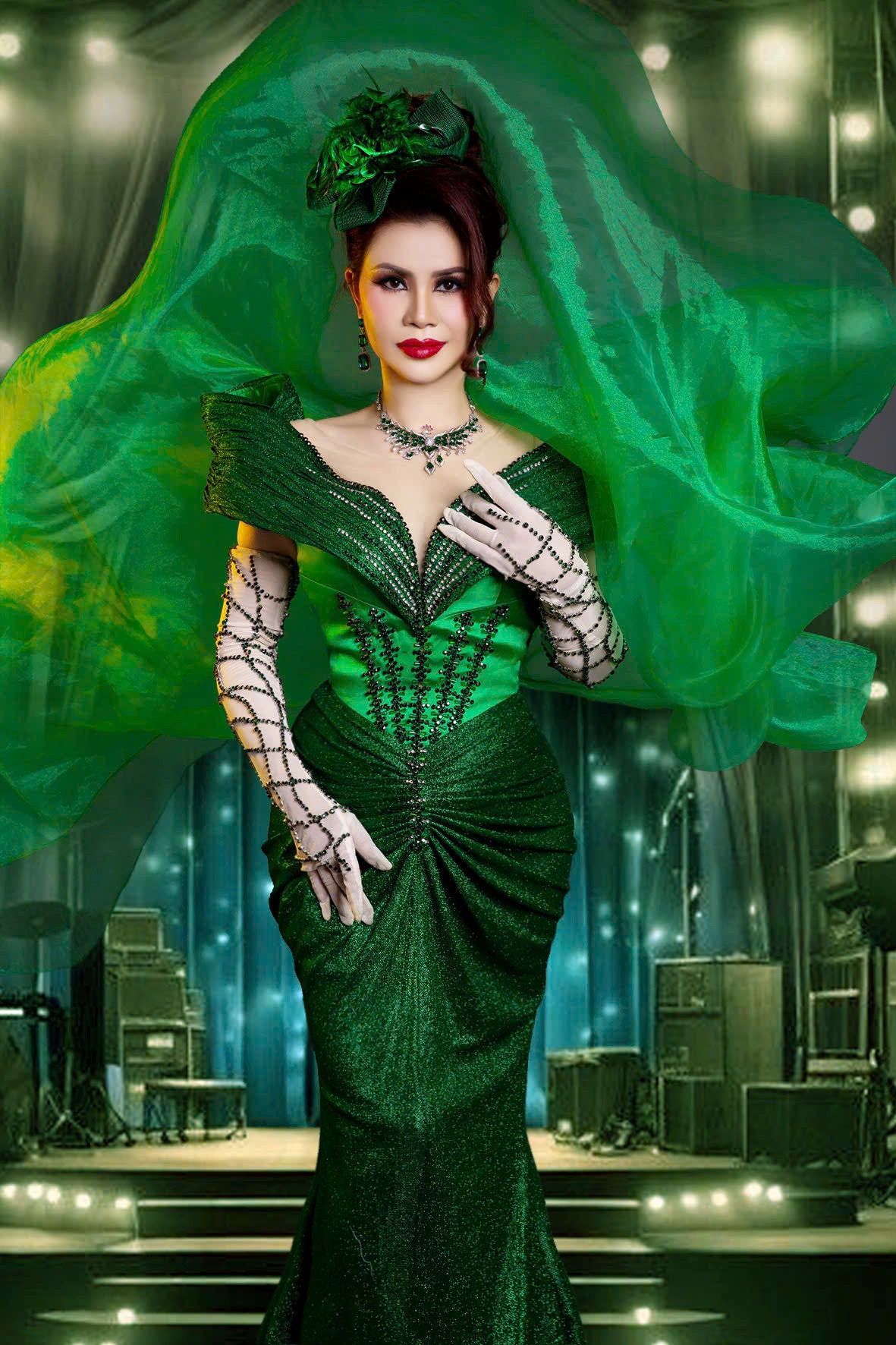 Hoa hậu Diễm Giang rạng rỡ đón giáng sinh, lan tỏa năng lượng tích cực cuối năm - Ảnh 2.