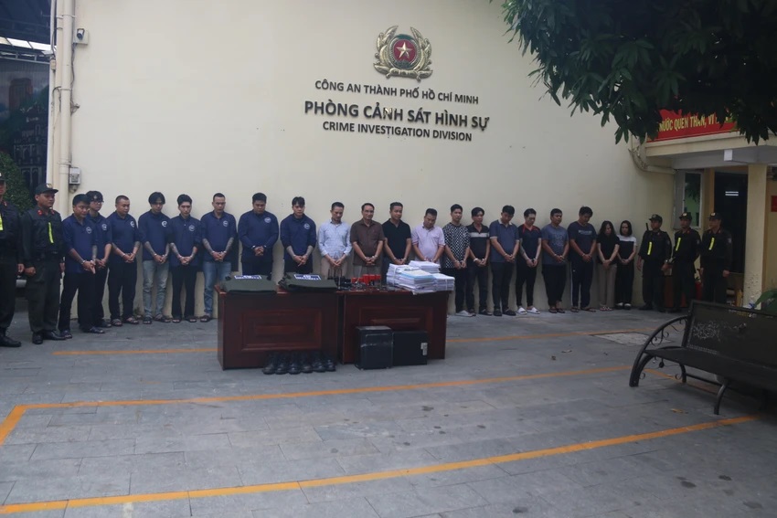 Bắt giữ Được "Đất Bắc"cùng 19 đàn em- Ảnh 1.