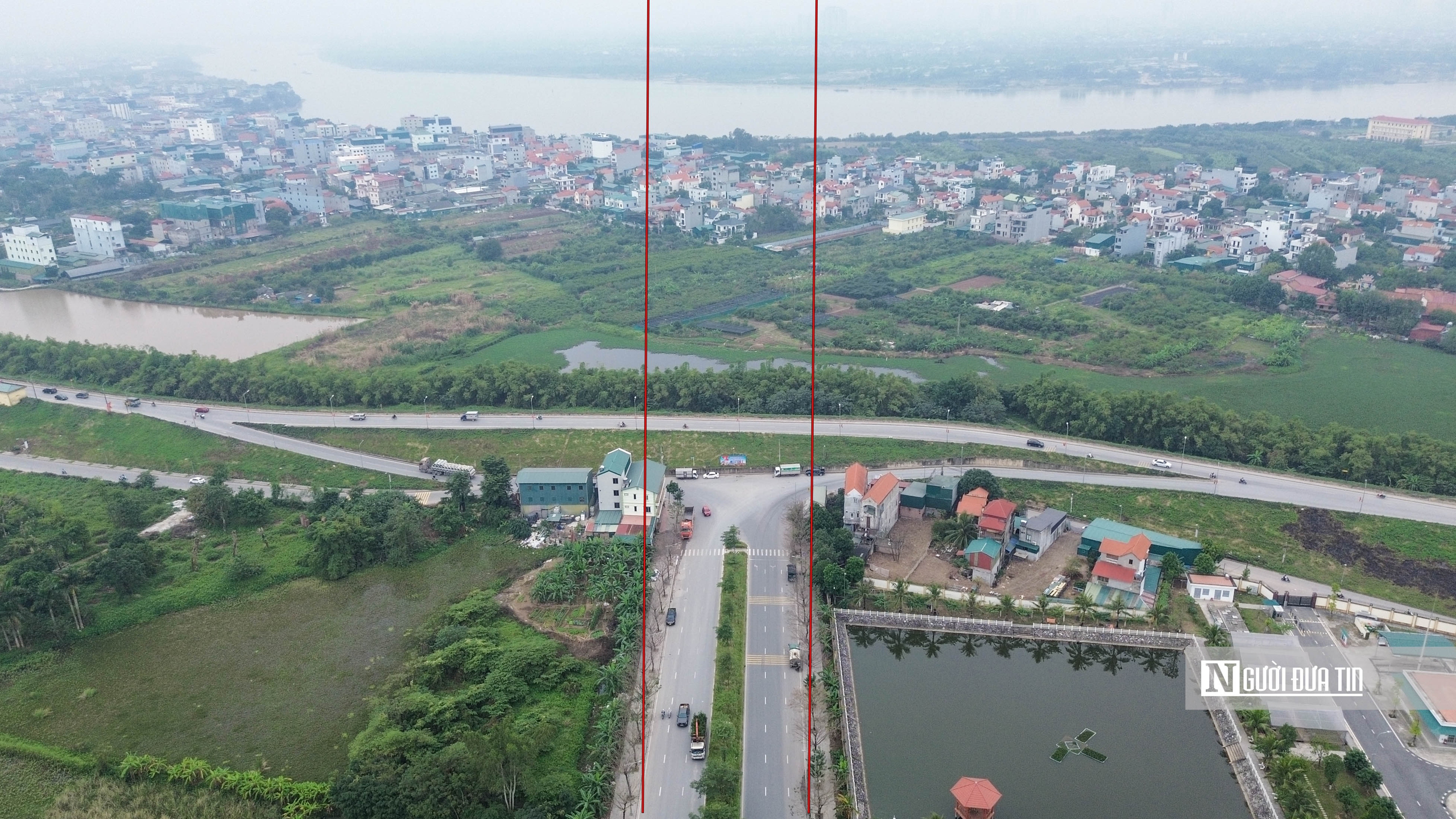 H&agrave; Nội: Cận cảnh hầm đường bộ vượt s&ocirc;ng Hồng hơn 24.600 tỷ đồng - Ảnh 1.