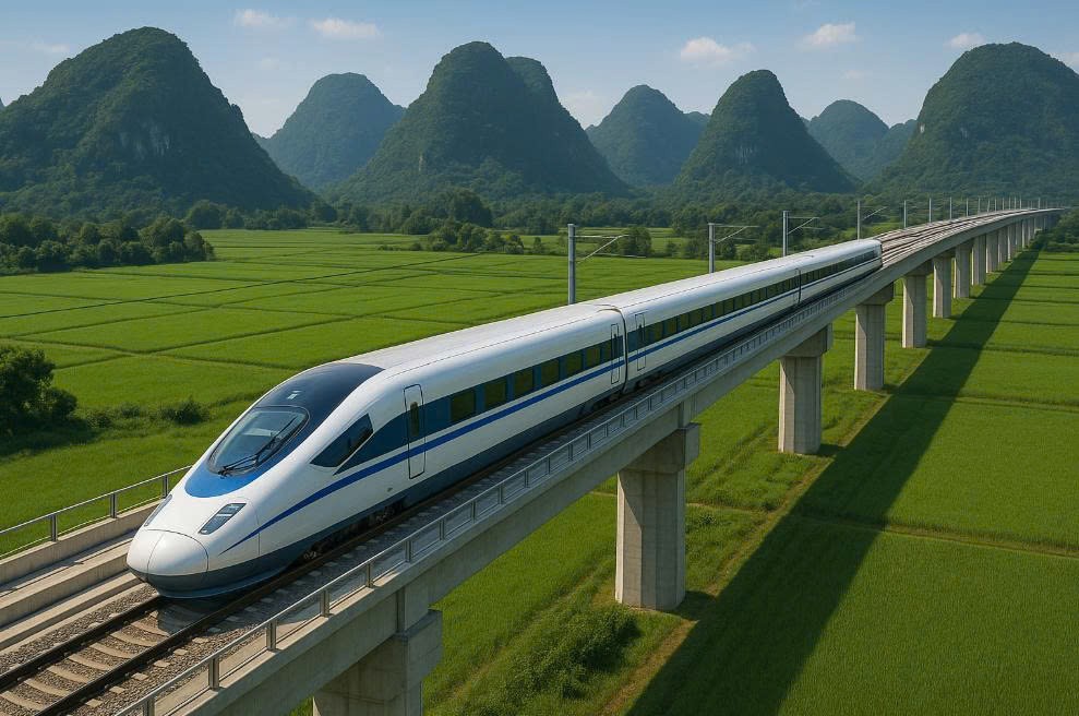 Bộ Xây dựng thông tin về thời điểm bồi thường, tái định cư dự án đường sắt tốc độ cao Bắc - Nam - Ảnh 1.