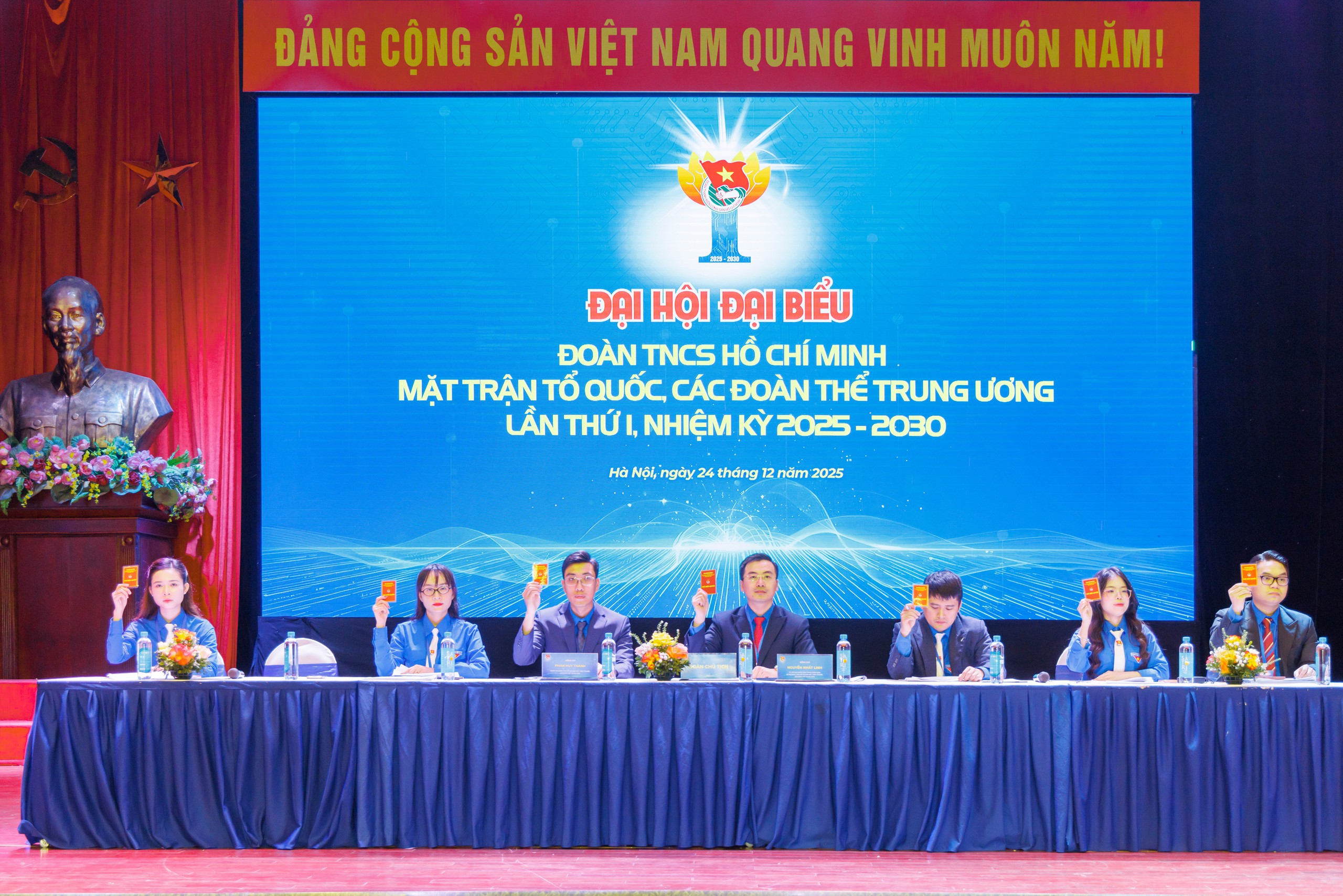 238 đại biểu dự Đại hội Đoàn Thanh niên MTTQ, các đoàn thể Trung ương lần thứ I- Ảnh 1.