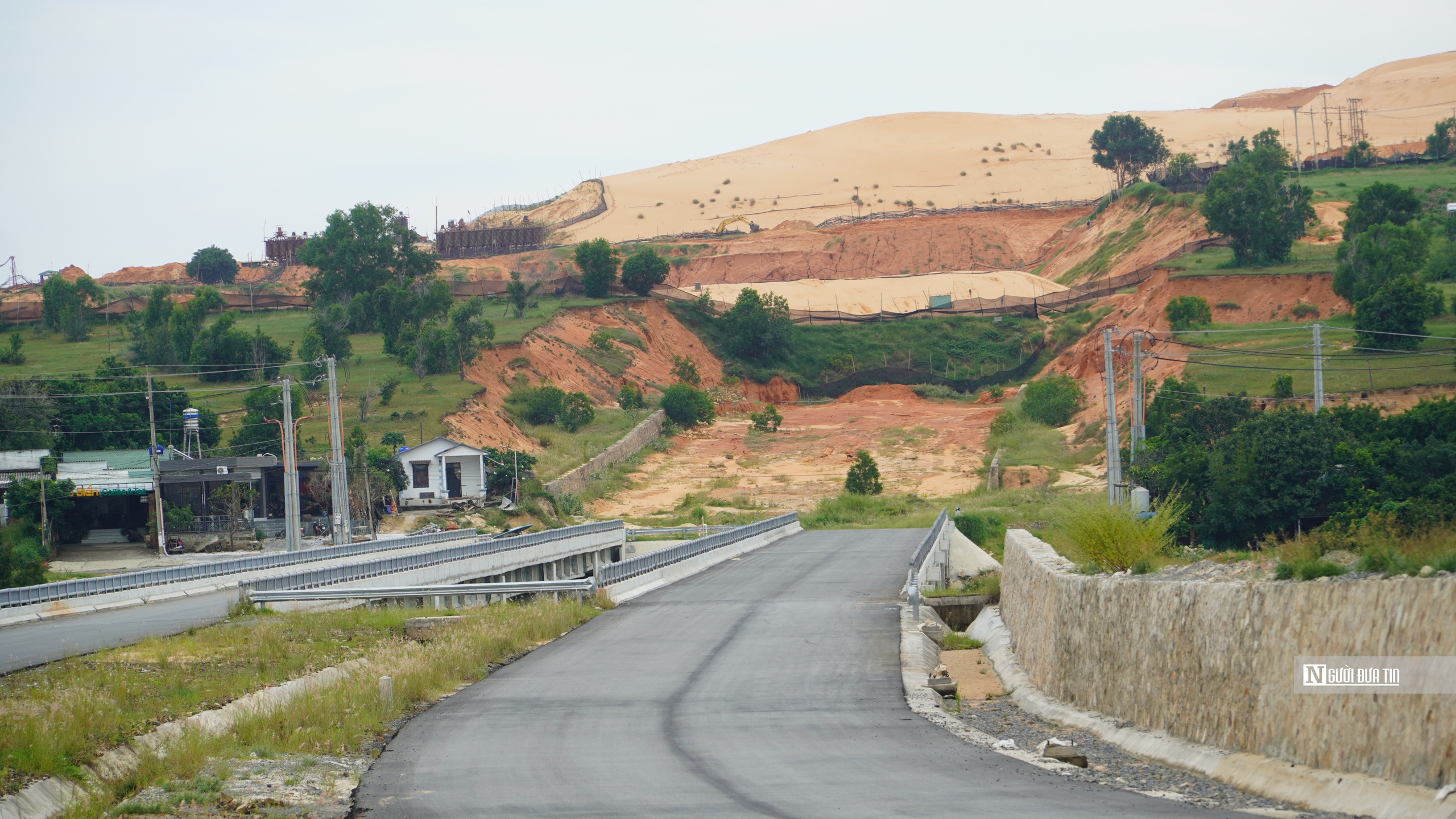 Đã thông xe gần 18km, tuyến ĐT.719B vẫn dang dở vì 3,88km qua mỏ titan- Ảnh 4.