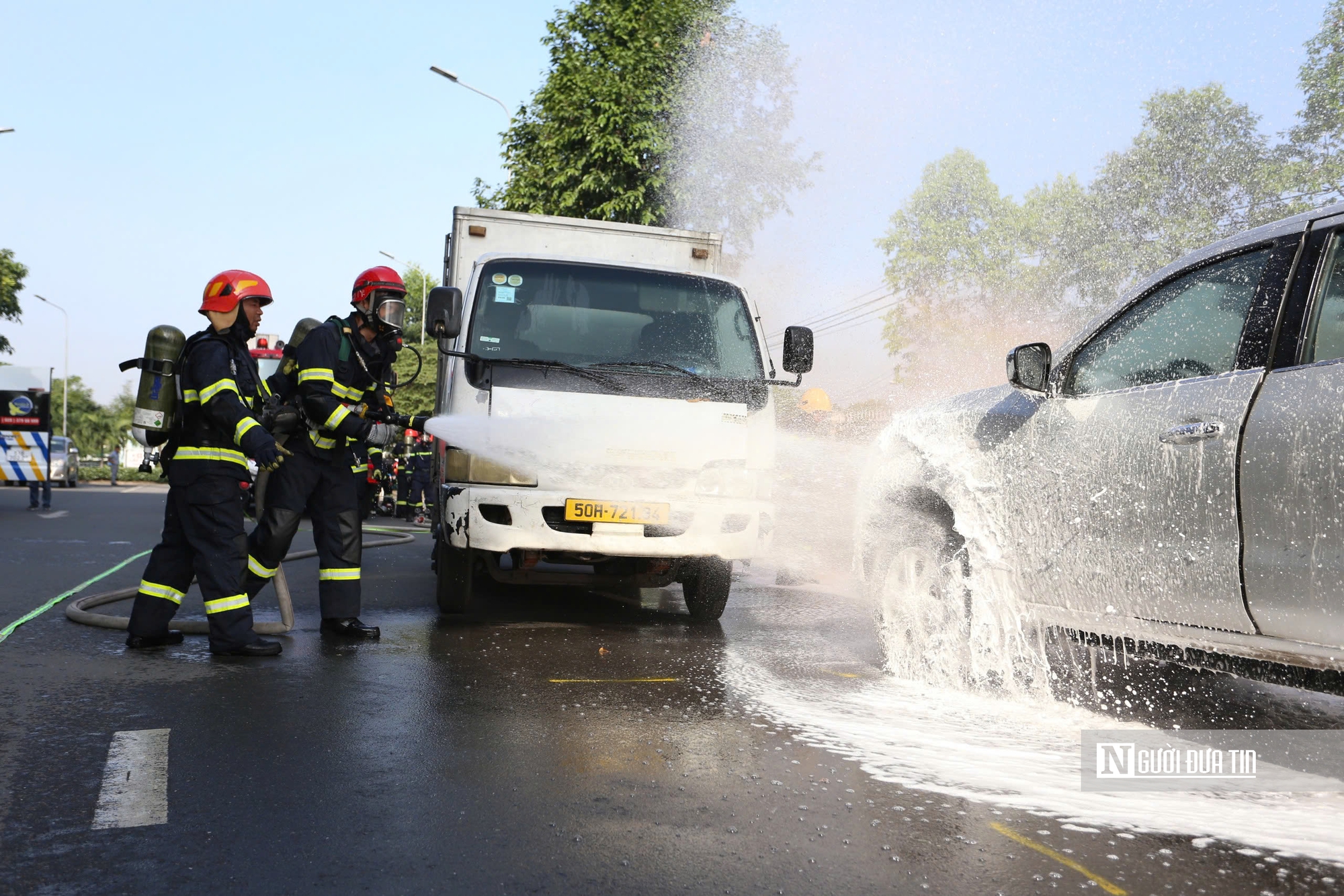 Những khoảnh khắc ch&acirc;n thực trong buổi diễn tập ứng ph&oacute; sự cố ph&oacute;ng xạ ở Tp.HCM- Ảnh 14.