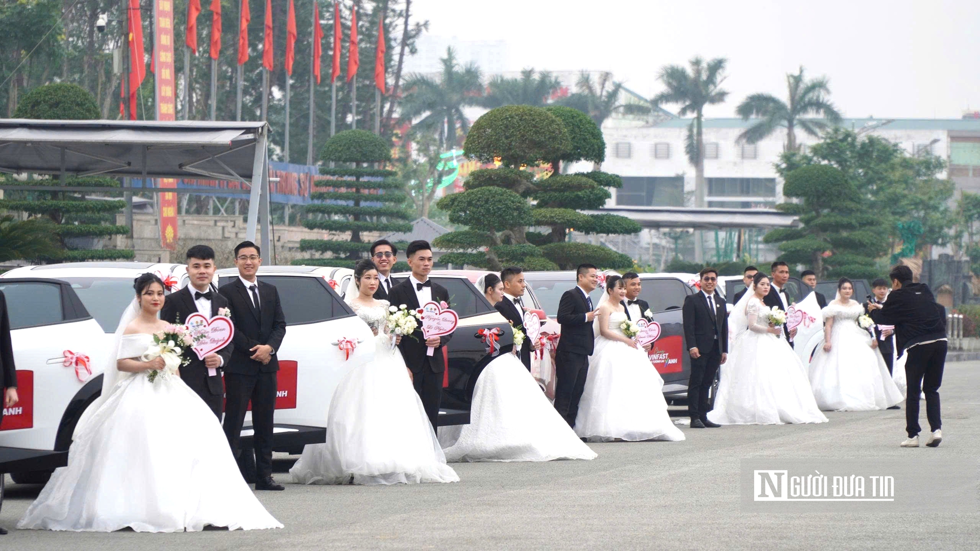 X&uacute;c động lễ cưới tập thể  d&agrave;nh tặng 11 cặp đ&ocirc;i c&ocirc;ng nh&acirc;n ở Nghệ An - Ảnh 4.