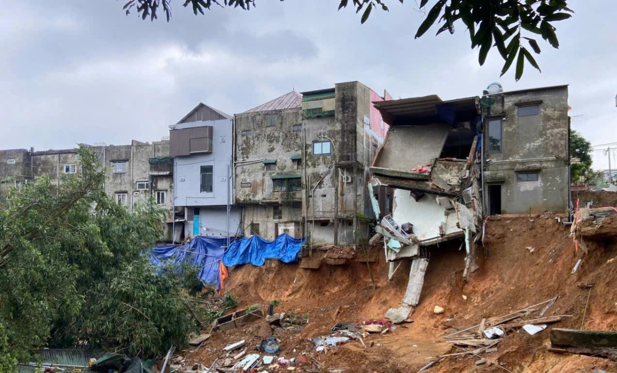 Cận cảnh kè chống sạt lở thần tốc cho 12 hộ dân ở Khe Sanh - Ảnh 11.