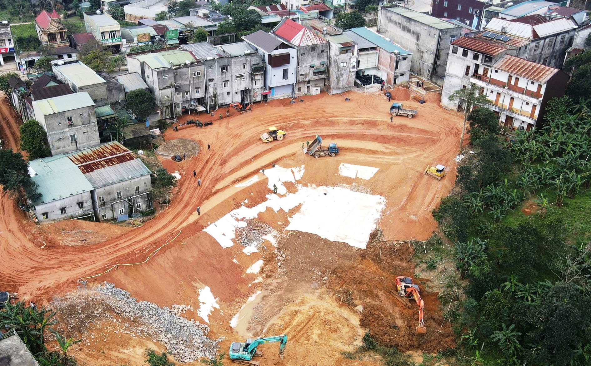 Cận cảnh kè chống sạt lở thần tốc cho 12 hộ dân ở Khe Sanh - Ảnh 12.