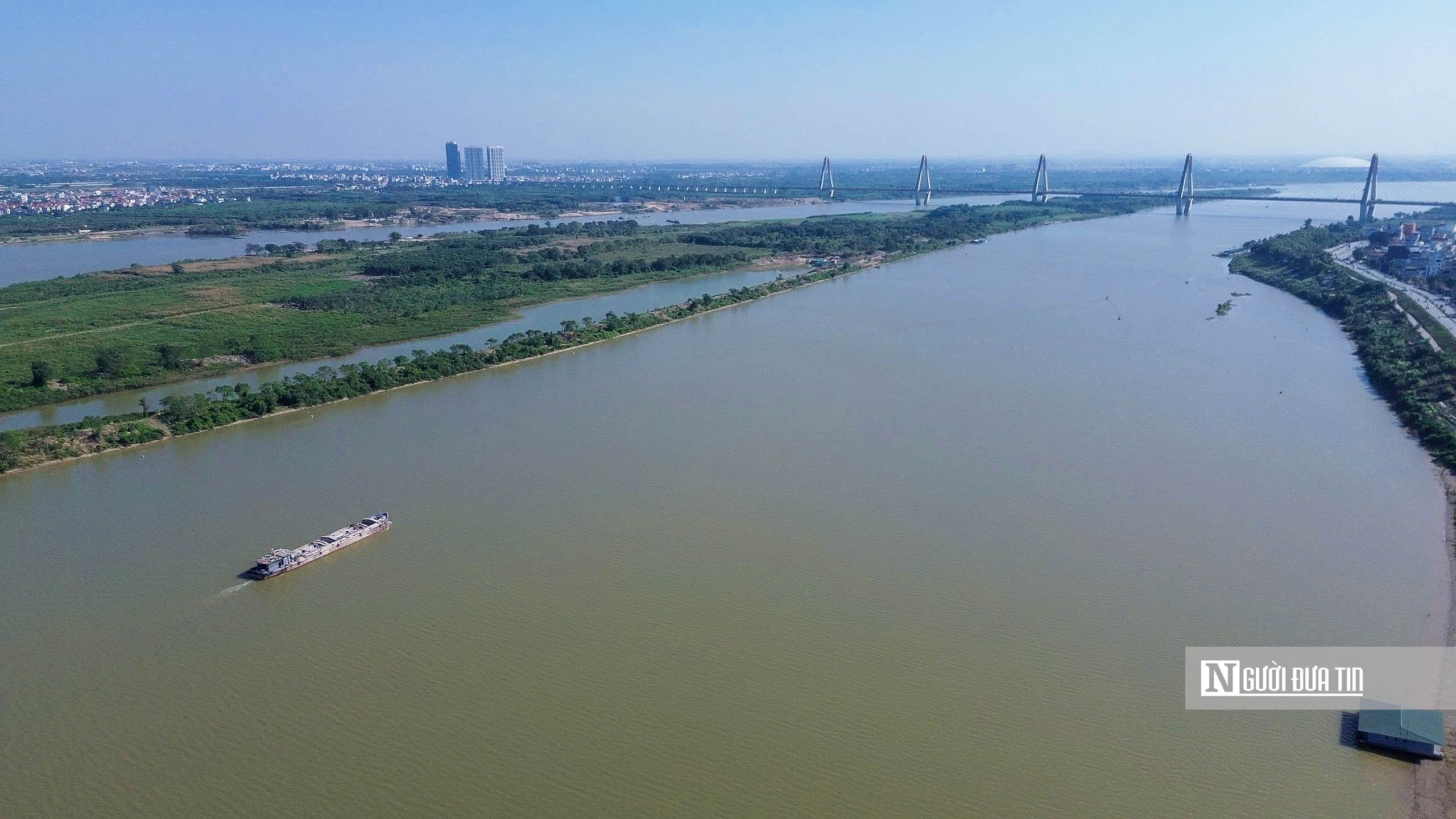 Hà Nội: Cận cảnh khu vực xây hầm qua sông Hồng gần 22.000 tỷ đồng - Ảnh 3.