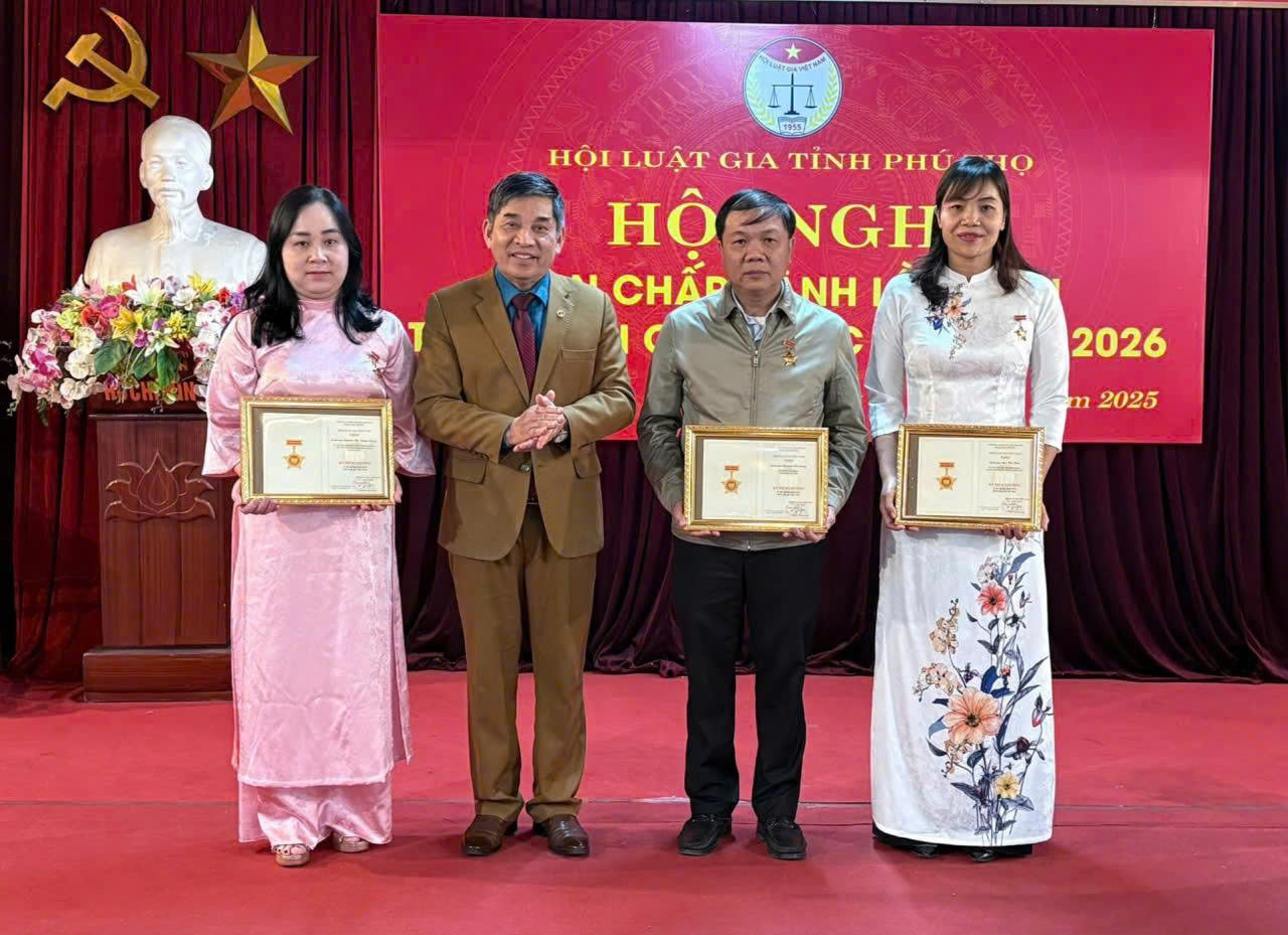 Hội Luật gia tỉnh Phú Thọ triển khai nhiệm vụ năm 2026- Ảnh 3.