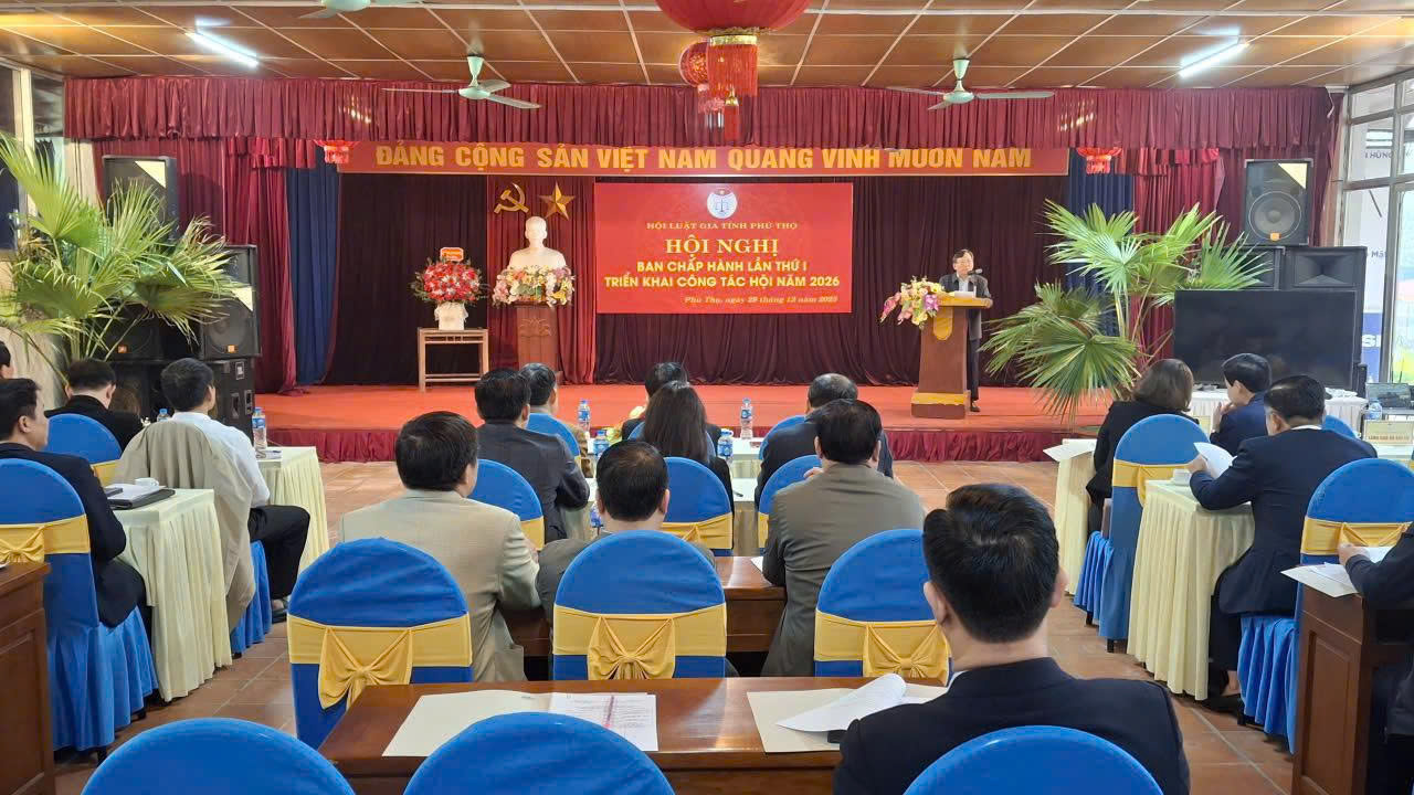 Hội Luật gia tỉnh Phú Thọ triển khai nhiệm vụ năm 2026- Ảnh 1.