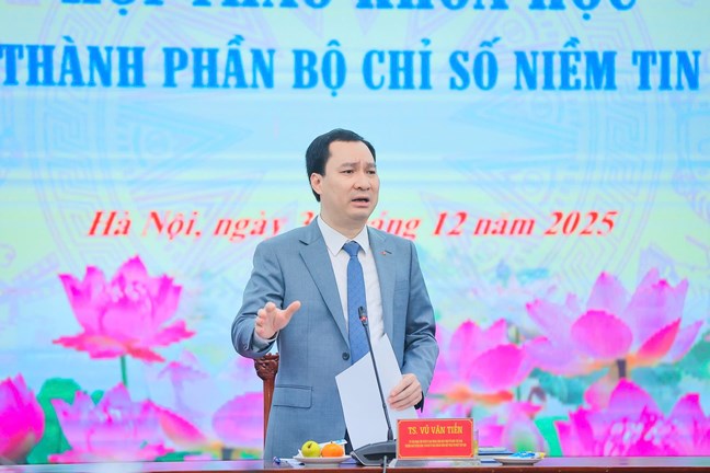 Hoàn thiện cấu trúc, thành phần bộ chỉ số niềm tin xã hội cấp tỉnh phù hợp với xu thế quản trị trong giai đoạn hiện nay- Ảnh 6. Hoàn thiện cấu trúc, thành phần bộ chỉ số niềm tin xã hội cấp tỉnh phù hợp với xu thế quản trị trong giai đoạn hiện nay- Ảnh 6.