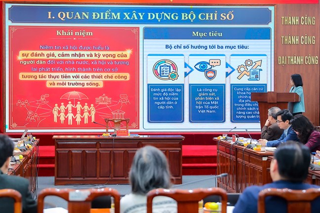 Hoàn thiện cấu trúc, thành phần bộ chỉ số niềm tin xã hội cấp tỉnh phù hợp với xu thế quản trị trong giai đoạn hiện nay- Ảnh 5. Hoàn thiện cấu trúc, thành phần bộ chỉ số niềm tin xã hội cấp tỉnh phù hợp với xu thế quản trị trong giai đoạn hiện nay- Ảnh 5.
