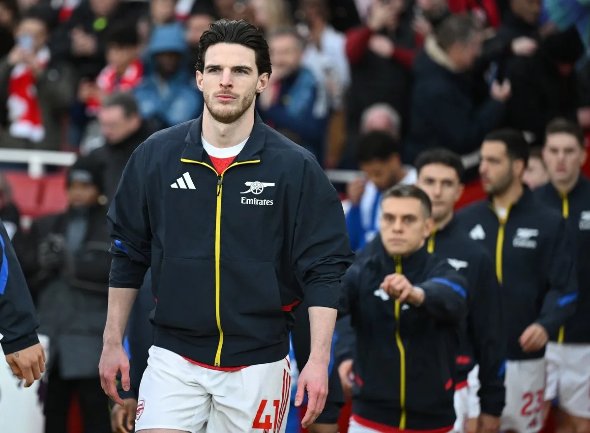 Arteta tiết lộ tình hình của Declan Rice - Ảnh 1.