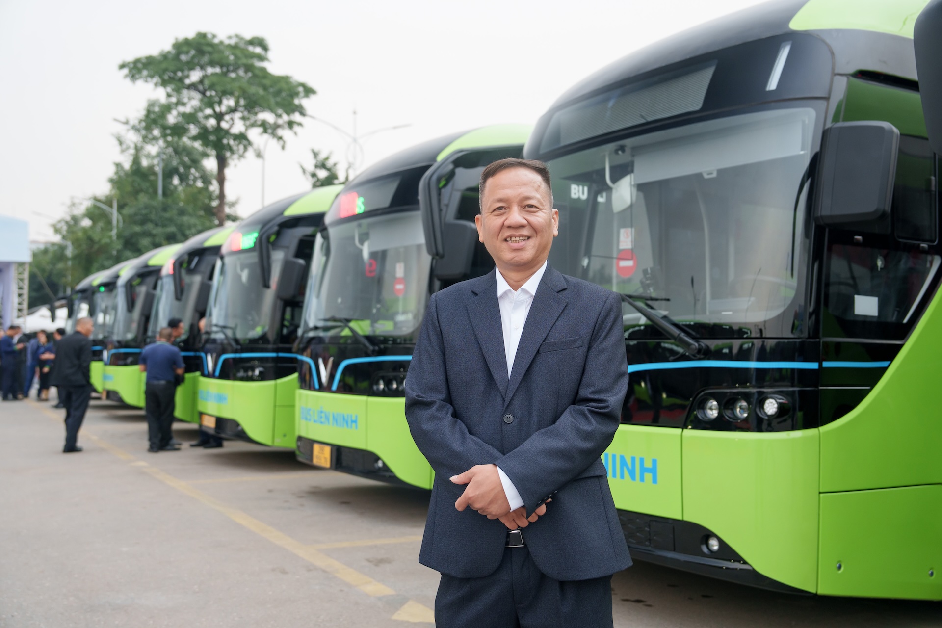 Liên Ninh chuyển đổi 100% sang xe buýt điện VinFast - Ảnh 5.