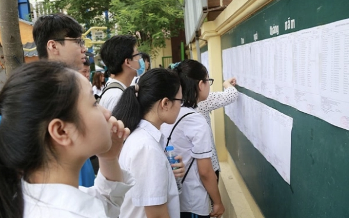 Thu hồi bằng tốt nghiệp THPT của 1 thí sinh Hà Nội - Ảnh 1.