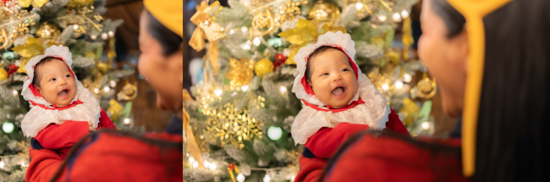 H'Hen Niê khoe khoảnh khắc đáng yêu đón Giáng sinh đầu tiên của con gái - Ảnh 1.