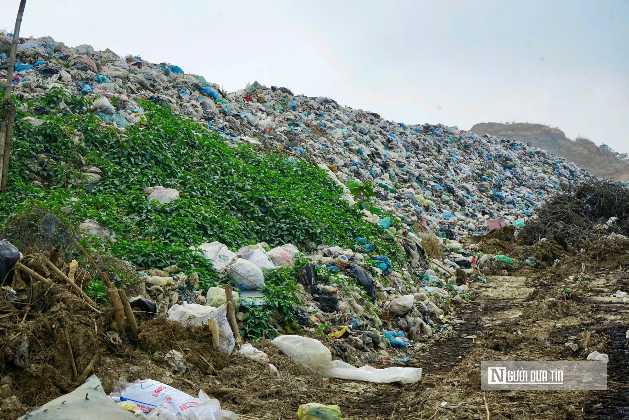 Núi rác hơn 2 triệu tấn gây ô nhiễm, dân mỏi mòn chờ nhà máy điện rác- Ảnh 2.