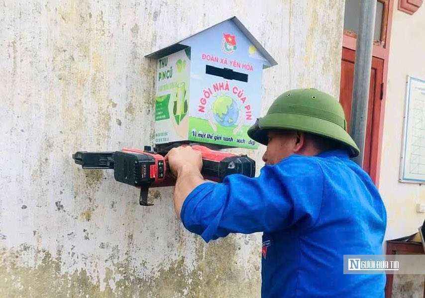 Bảo vệ môi trường từ những “Ngôi nhà của pin”- Ảnh 1. Bảo vệ môi trường từ những “Ngôi nhà của pin”- Ảnh 1.