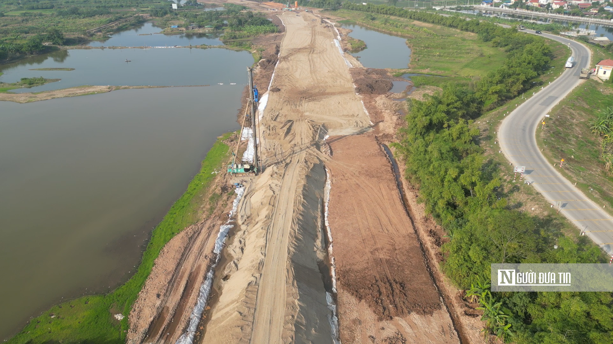 Hưng Yên: Cận cảnh Tuyến đường kết nối di sản dọc sông Hồng gần 10.000 tỷ - Ảnh 3.