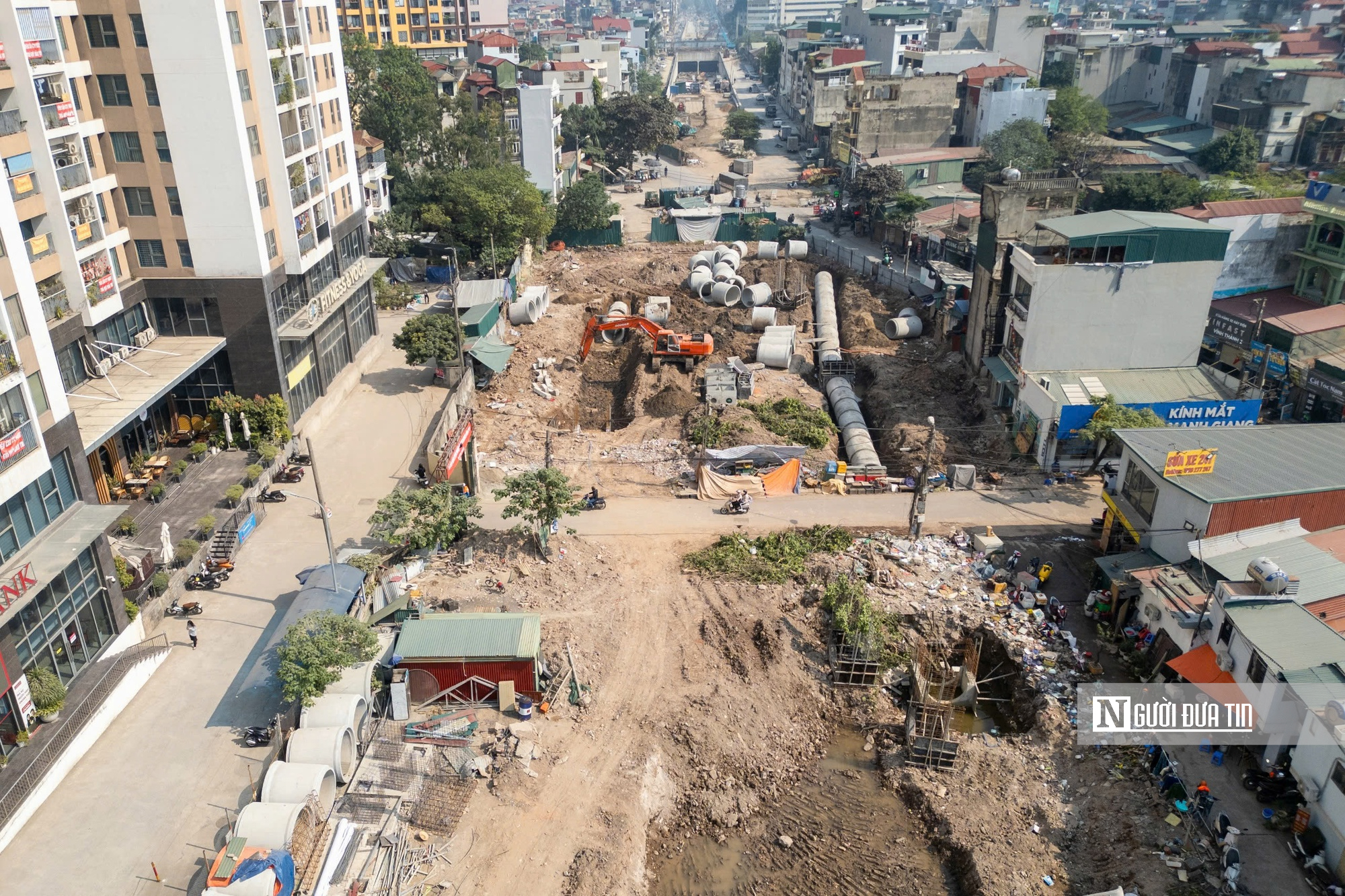 Tái lấn chiếm vào dự án hầm đường Vành đai 2.5, đơn vị thi công đề nghị xử lý dứt điểm- Ảnh 3. Tái lấn chiếm vào dự án hầm đường Vành đai 2.5, đơn vị thi công đề nghị xử lý dứt điểm- Ảnh 3.