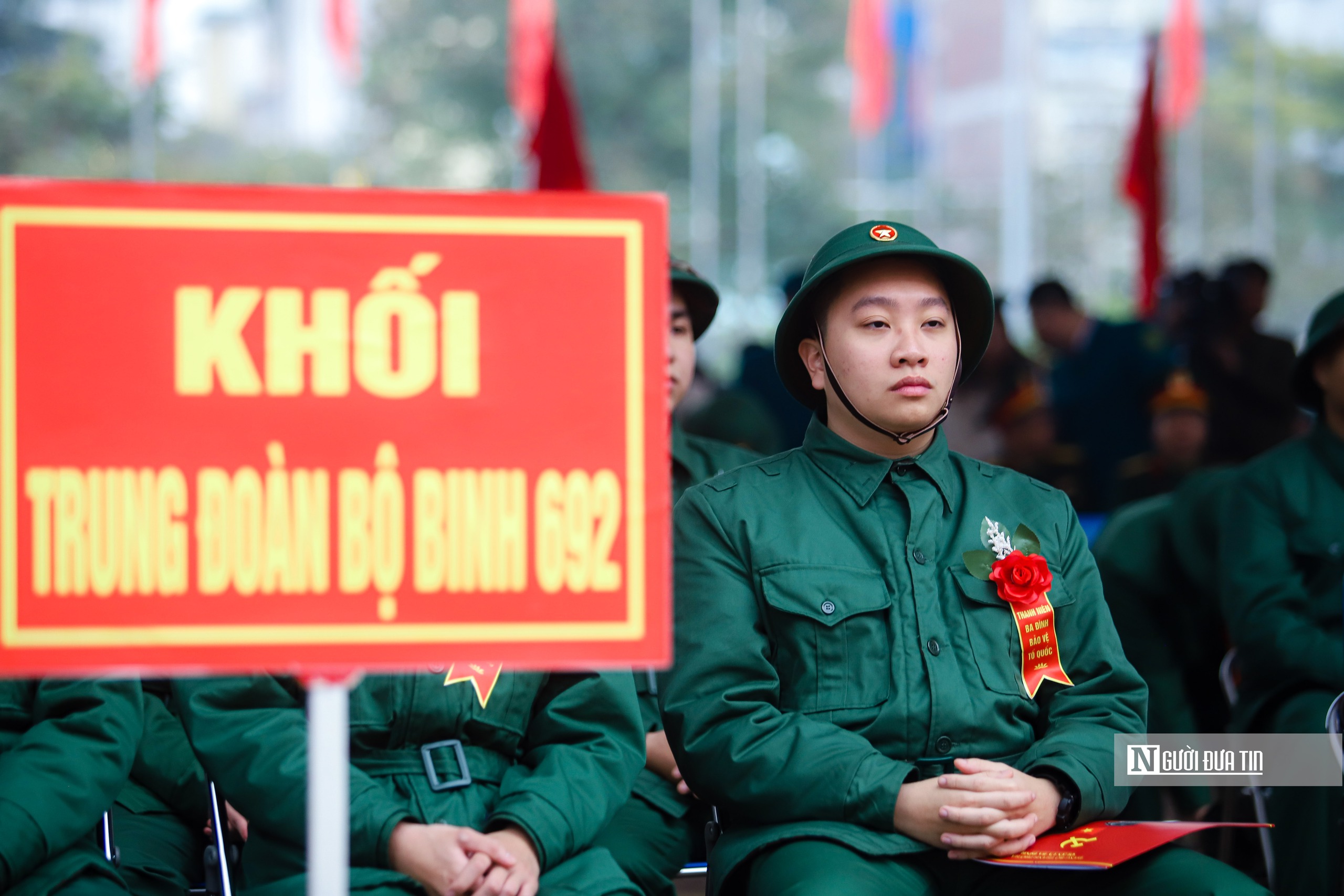 4.400 thanh niên Hà Nội hào hứng lên đường nhập ngũ- Ảnh 3.