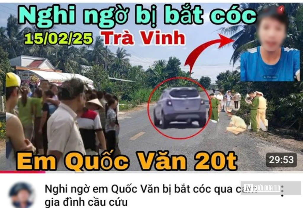 Sự thật vụ “bắt cóc trẻ em” ở Trà Vinh lan truyền trên không gian mạng- Ảnh 1.