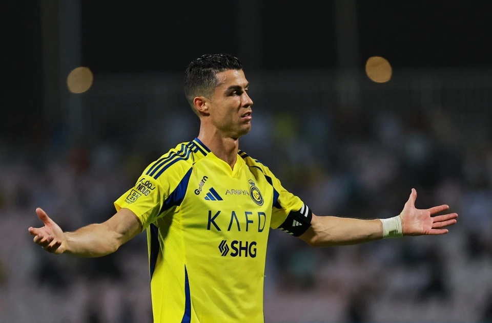 Ronaldo tỏa sáng trong chiến thắng của Al Nassr. (Ảnh: Reuters)