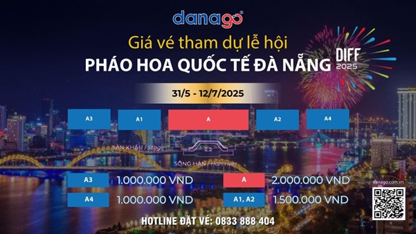 Chính thức công bố giá vé pháo hoa Đà Nẵng DIFF 2025- Ảnh 4.