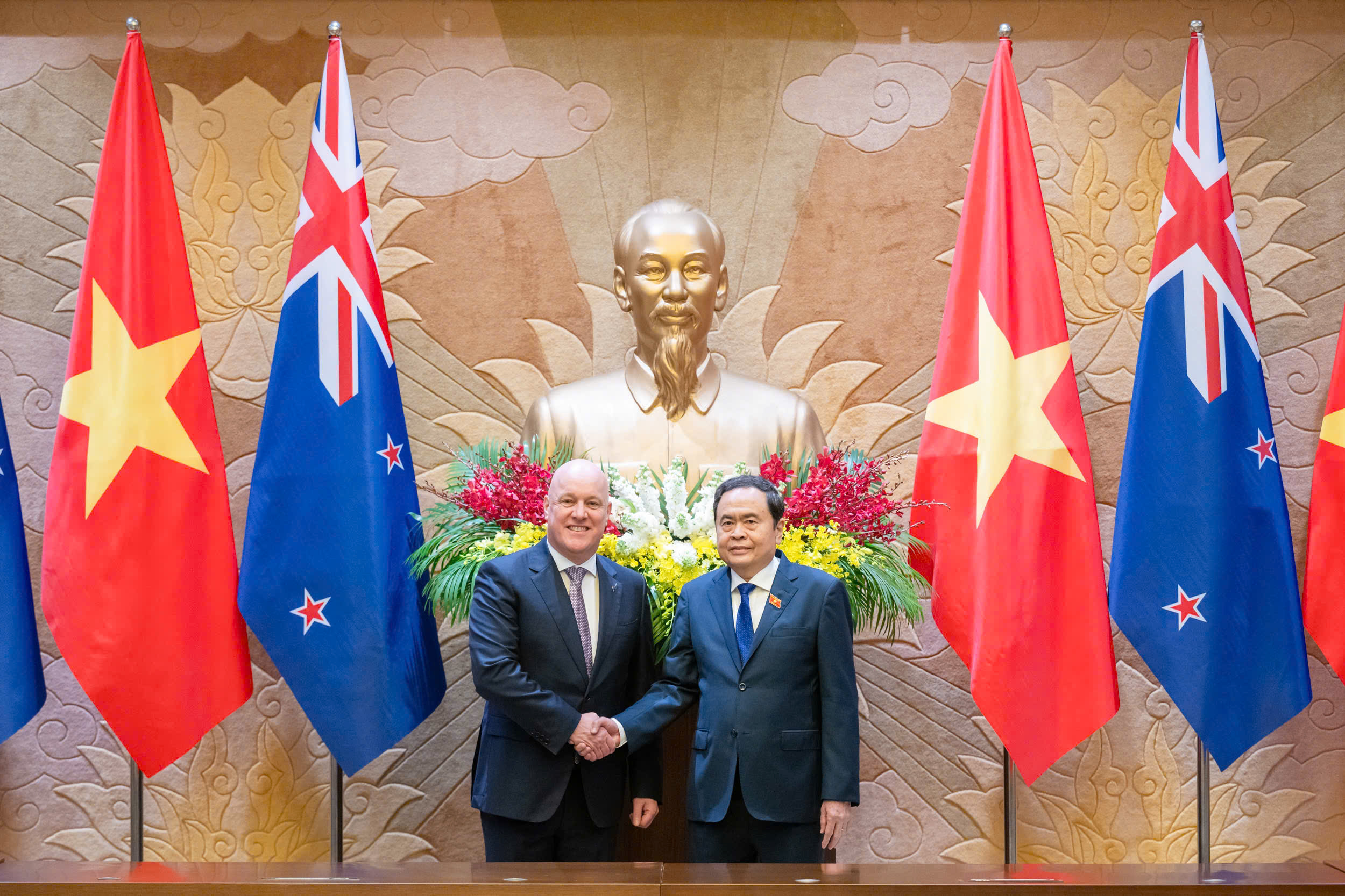 Chủ tịch Quốc hội Trần Thanh Mẫn hội kiến Thủ tướng New Zealand- Ảnh 2. Chủ tịch Quốc hội Trần Thanh Mẫn hội kiến Thủ tướng New Zealand- Ảnh 2.