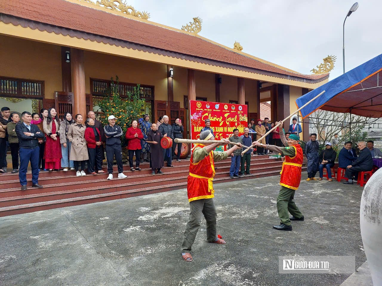 Độc đáo lễ hội cướp cù nổi tiếng 2 bờ Bắc - Nam sông Gianh- Ảnh 1.