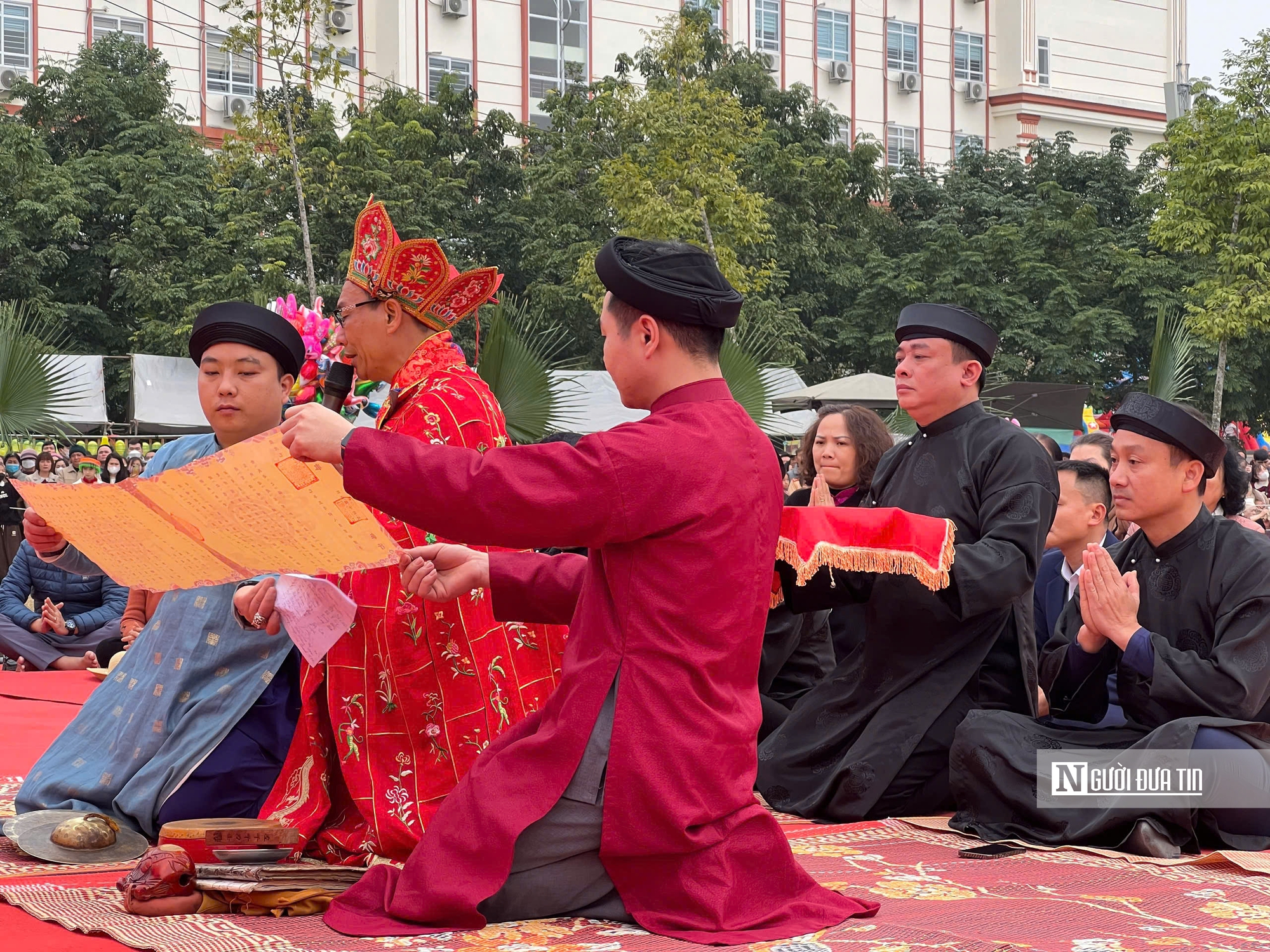 Đặc sắc Lễ hội Lồng Tông - ngày hội xuống đồng của dân tộc Tày tại Tuyên Quang- Ảnh 8.