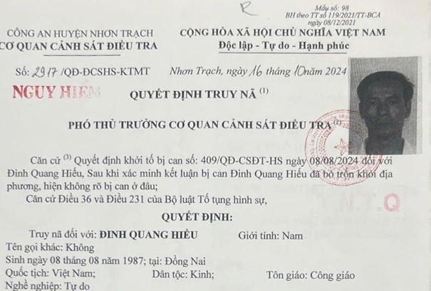 Bắt giữ kẻ trốn nã đe dọa, cưỡng đoạt tài sản của doanh nghiệp- Ảnh 3.