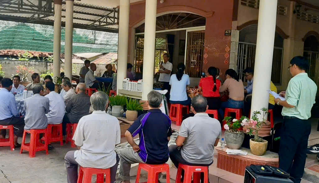 Hội Luật gia Cao Lãnh lồng ghép tình huống thực tiễn vào nội dung tuyên truyền giúp người dân dễ dàng tiếp cận, áp dụng- Ảnh 1.