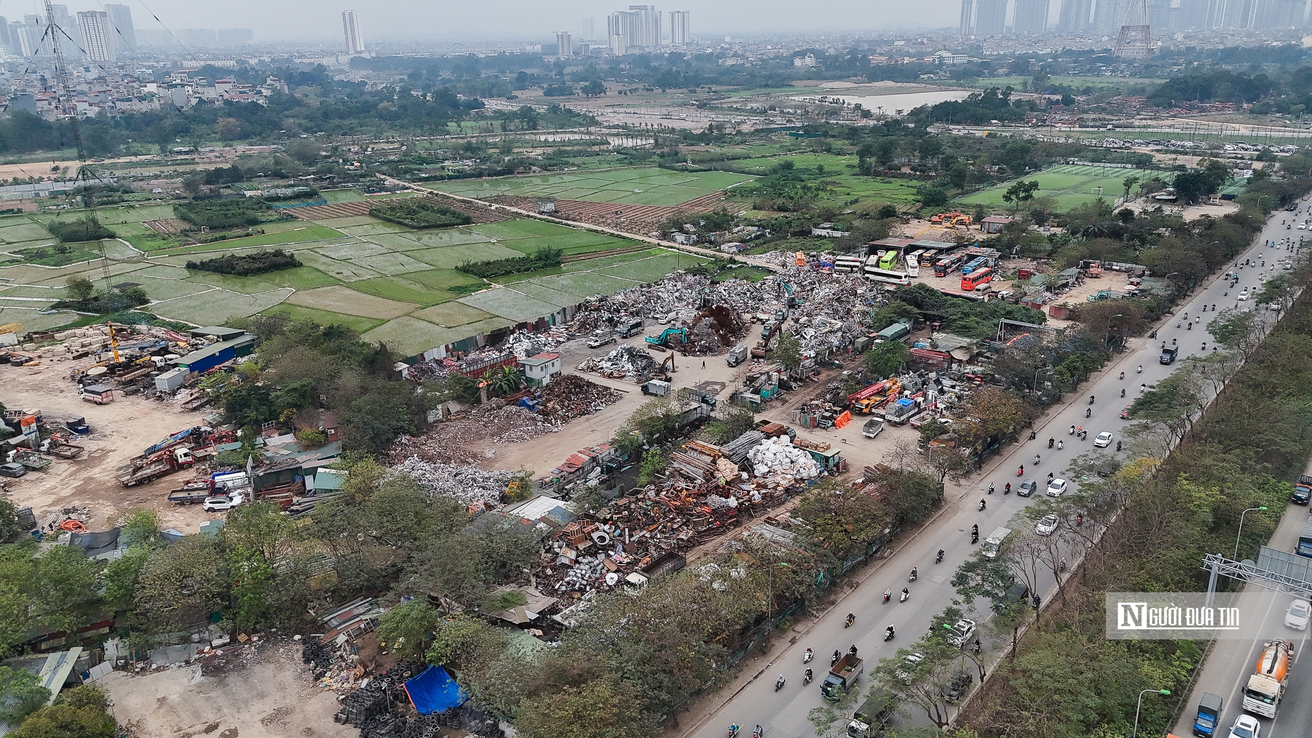 Hiện trạng khu đất nông nghiệp vừa bị Chủ tịch Hà Nội chỉ đạo xử lý- Ảnh 2.