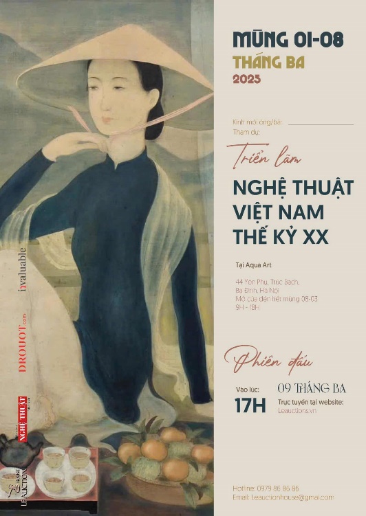 Trưng bày 179 tác phẩm đặc biệt phiên số 05 “Nghệ thuật Việt Nam thế kỷ 20” của Le Auction House- Ảnh 1.