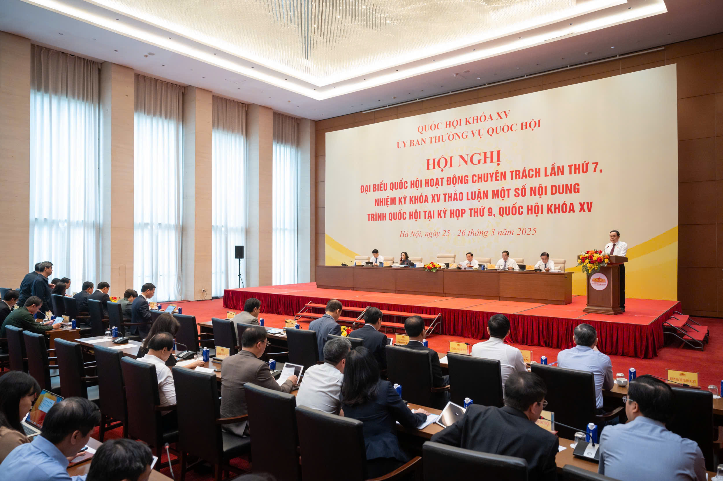 Khai mạc Hội nghị đại biểu Quốc hội hoạt động chuyên trách lần thứ 7- Ảnh 2. Khai mạc Hội nghị đại biểu Quốc hội hoạt động chuyên trách lần thứ 7- Ảnh 2.