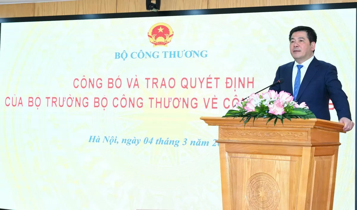 Bộ Công Thương bổ nhiệm hàng loạt lãnh đạo sau tinh gọn bộ máy- Ảnh 1.