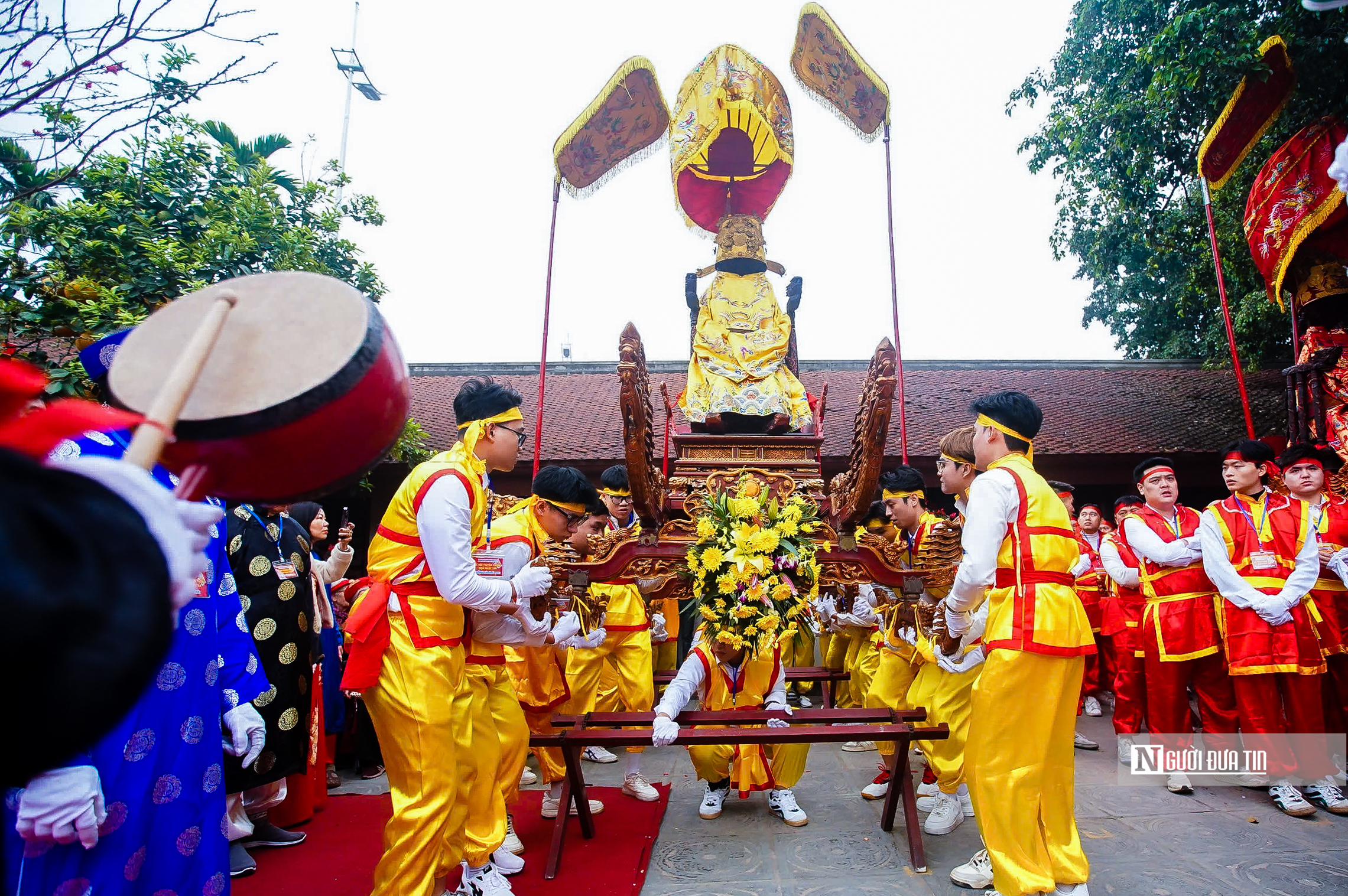 Hà Nội: Độc đáo lễ hội vừa được công nhận là di sản văn hóa phi vật thể Quốc gia- Ảnh 1.