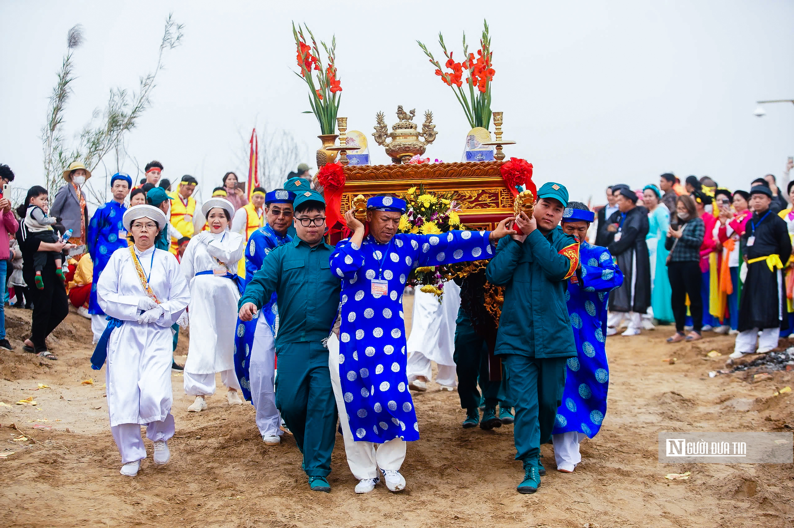 Hà Nội: Độc đáo lễ hội vừa được công nhận là di sản văn hóa phi vật thể Quốc gia- Ảnh 11.