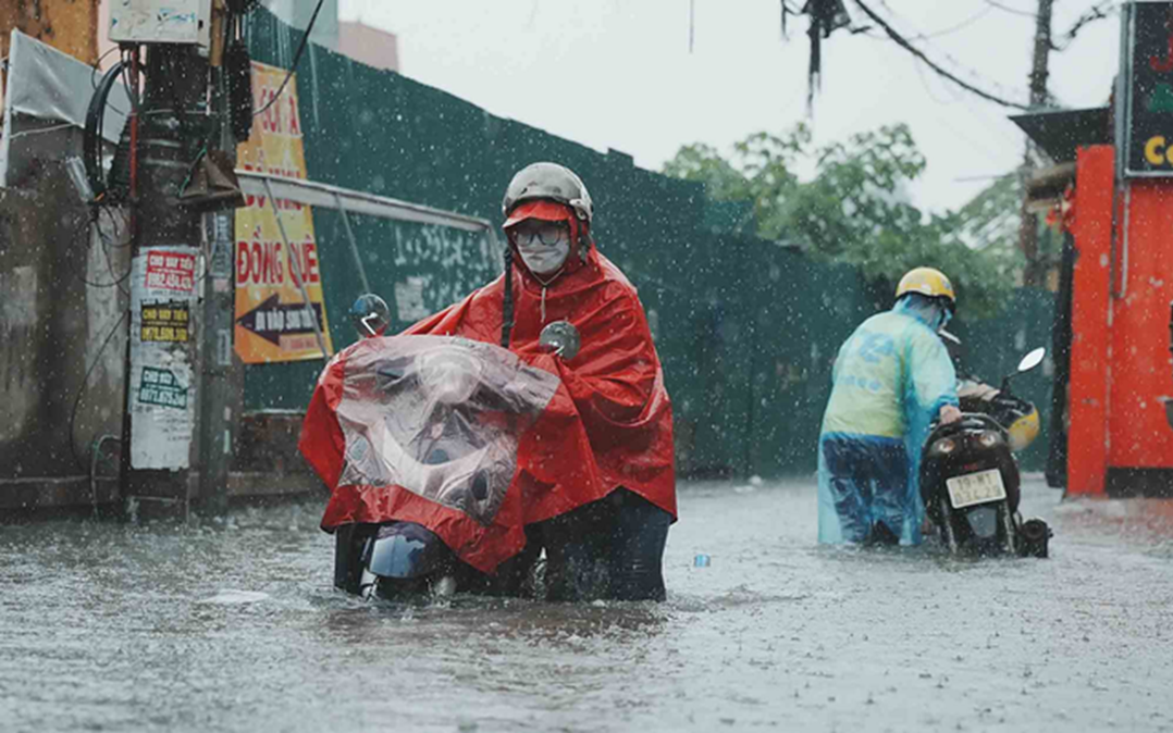 Miền Bắc sắp mưa to sầm sập