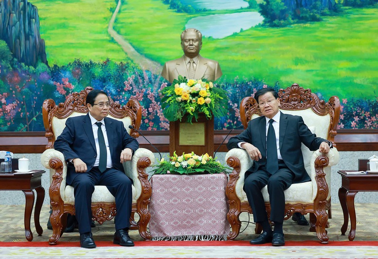 Thủ tướng dự lễ truy điệu đồng chí Khamtay Siphandone tại Lào- Ảnh 3. Thủ tướng dự lễ truy điệu đồng chí Khamtay Siphandone tại Lào- Ảnh 3.